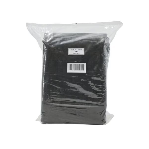 20 ft x 20 ft 16 Mil Tarp, Olive Drab, Cotton Canvas, Tarps Now, Mfr#: CS-CFD10-2020